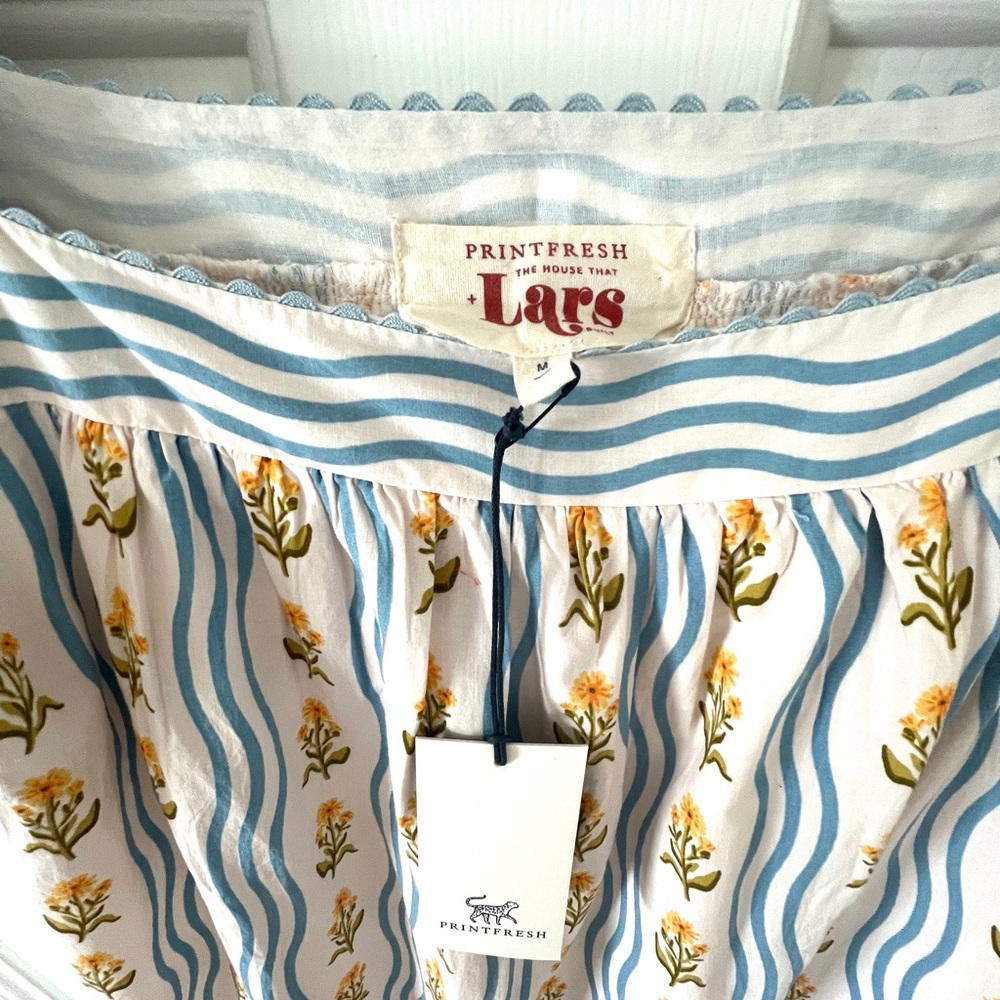 Printfresh Blue, Yellow & Green Patterned Maxi Dress - Picture 8 of 11